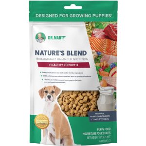 Dr. Marty Nature's Blend Freeze Dried Raw Puppy Food Healthy Growth, 6 oz.